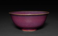 Bowl: Jun ware, 14th-15th Century. Creator: Unknown