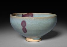 Bowl: Jun ware, Jin dynasty (1115-1234) - Yuan dynasty (1271-1368). Creator: Unknown