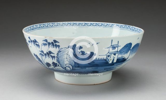 Bowl, London, c. 1750. Creator: Unknown.