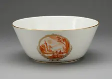 Bowl, Marseille, 1766. Creator: Robert Pottery Factory