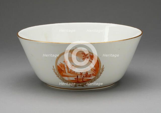 Bowl, Marseille, 1766. Creator: Robert Pottery Factory.