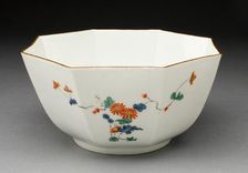 Bowl, Meissen, c. 1732. Creator: Meissen Porcelain