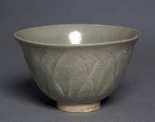 Bowl: Northern Celadon Ware, Yaozhou type, 11th Century. Creator: Unknown