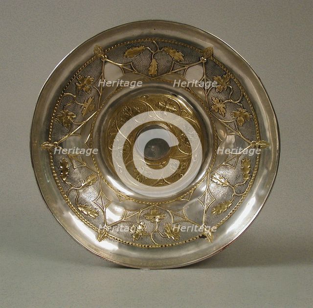 Bowl or Deep Plate, French, 19th century (original dated 1330). Creator: Unknown.