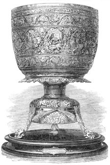 Bowl presented to the 68th Regiment in Burmah, 1869. Creator: Unknown