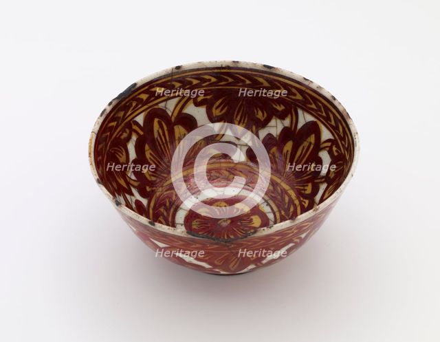 Bowl, Safavid period, 17th century. Creator: Unknown.