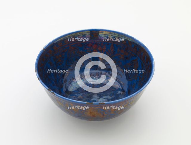 Bowl, Safavid period, 1650-1700. Creator: Unknown.