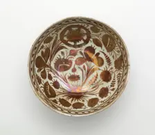 Bowl, Safavid period, 1650-1700. Creator: Unknown