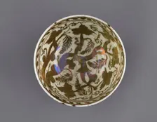 Bowl, Safavid period, 2nd half of the 17th century. Creator: Unknown