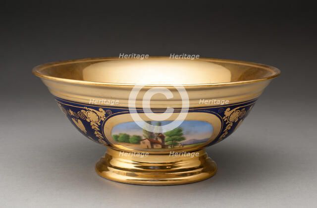 Bowl, Sèvres, 1767/1833. Creator: Sèvres Porcelain Manufactory.