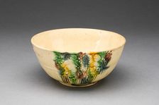 Bowl, Staffordshire, 1760/69. Creator: Staffordshire Potteries