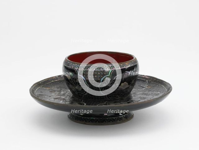 Bowl stand (for tea bowl F1911.355), Mid-Ming to early Qing dynasty, 16th to early 18th century. Creator: Unknown.