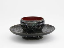 Bowl stand (for tea bowl F1911.355), Mid-Ming to early Qing dynasty, 16th to early 18th century. Creator: Unknown