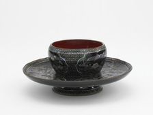 Bowl stand (for tea bowl F1911.355), Mid-Ming to early Qing dynasty, 16th to early 18th century. Creator: Unknown