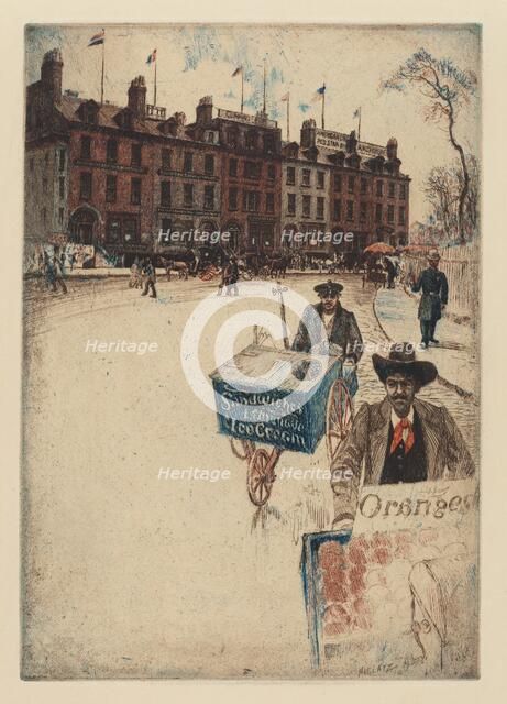 Bowling Green, 1910. Creator: Charles Frederick William Mielatz.