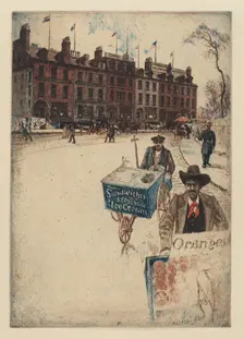 Bowling Green, 1910. Creator: Charles Frederick William Mielatz