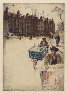 Bowling Green, 1910. Creator: Charles Frederick William Mielatz