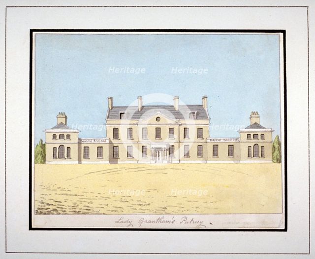 Bowling Green House, Putney, Wandsworth, London, c1800. Artist: Anon