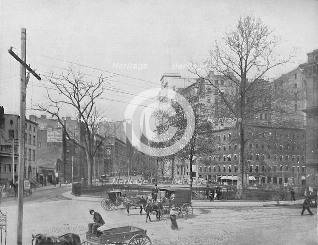 'Bowling Green, New York', c1897. Creator: Unknown.
