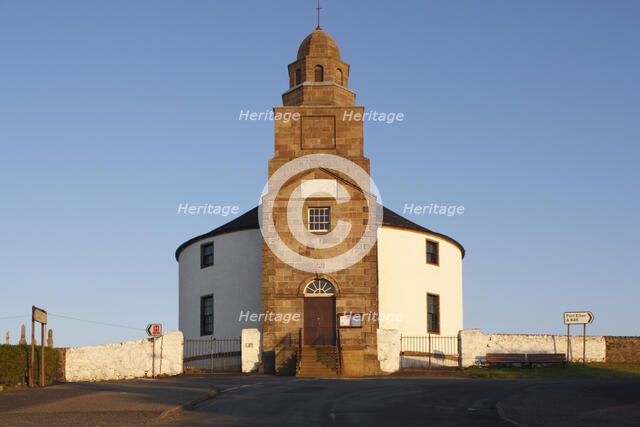 Bowmore Round Church, Islay, Argyll and Bute, Scotland. 