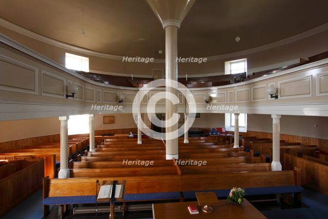 Bowmore Round Church, Islay, Argyll and Bute, Scotland.  Creator: Peter Thompson.