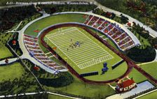 Bowman Gray Memorial Stadium, Winston-Salem, North Carolina, USA, 1940