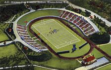Bowman Gray Memorial Stadium, Winston-Salem, North Carolina, USA, 1940
