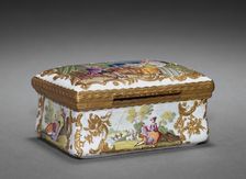 Box, 1760. Creator: South Staffordshire Factory (British)