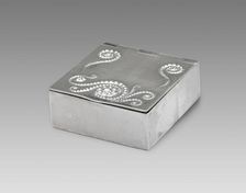 Box, 1881/90. Creator: Whiting Manufacturing Co