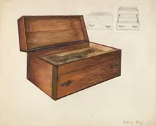 Box, 1935/1942. Creator: Edna C. Rex
