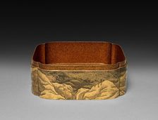 Box (middle), late 1800s. Creator: Unknown
