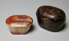 Box and Case, c. 1750. Creator: Unknown