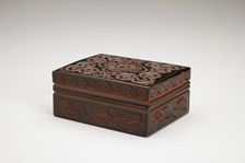 Box and cover, 1875-1912. Creator: Unknown