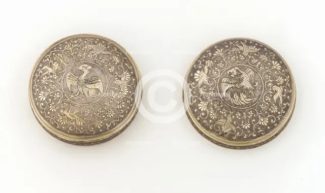 Box and cover, Tang dynasty, first half of the 8th century. Creator: Unknown.