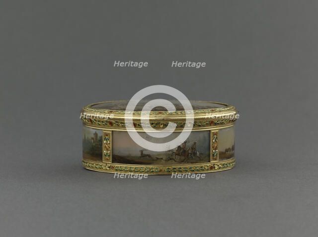 Box, between 1779 and 1780. Creators: Louis-Joachim Colmet de Coutry, Edme Charles de Lioux de Savignac.