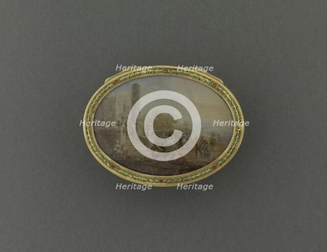 Box, between 1779 and 1780. Creators: Louis-Joachim Colmet de Coutry, Edme Charles de Lioux de Savignac.