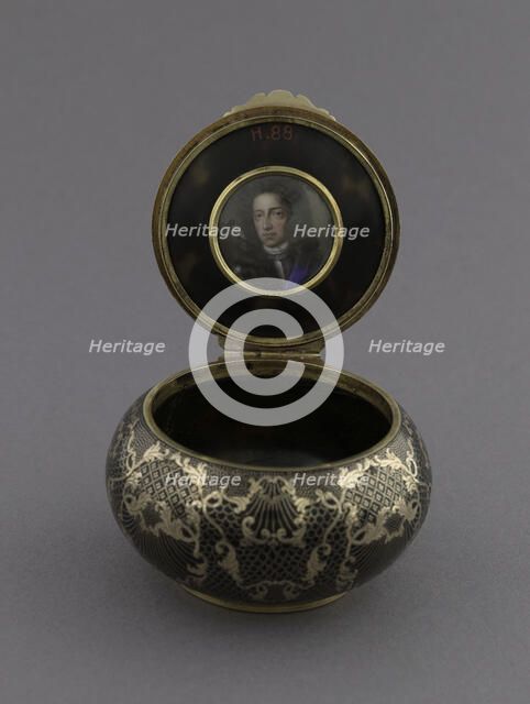 Box, between 1720 and 1740. Creator: Unknown.