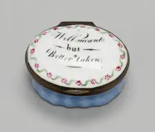 Box, Bilston, 1770/90. Creator: Unknown