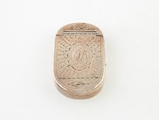 Box, Birmingham, c. 1797/98. Creator: Samuel Pemberton