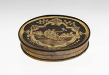 Box, Bohemia, c. 1730. Creator: Bohemia Glass