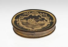 Box, Bohemia, c. 1730. Creator: Bohemia Glass