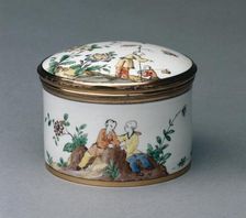Box, c. 1740-1750. Creator: Chantilly Porcelain Factory (French)