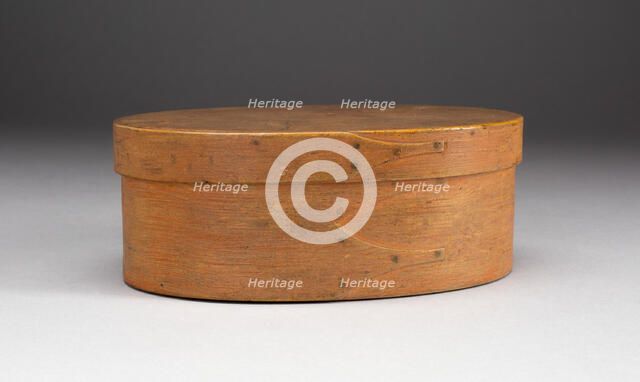Box, c. 1850. Creator: Shaker Colony.