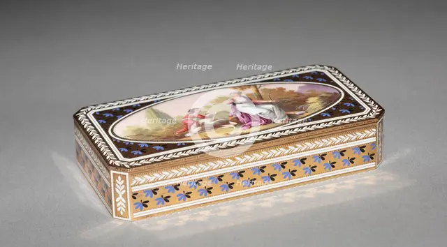 Box, c. 1810. Creator: F. Joanin (Swiss), probably by.