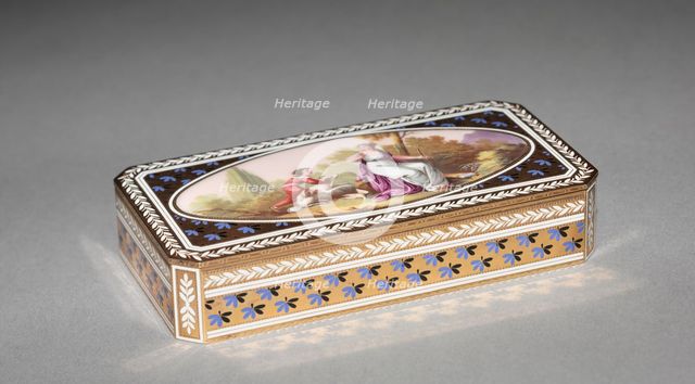 Box, c. 1810. Creator: F. Joanin (Swiss), probably by.