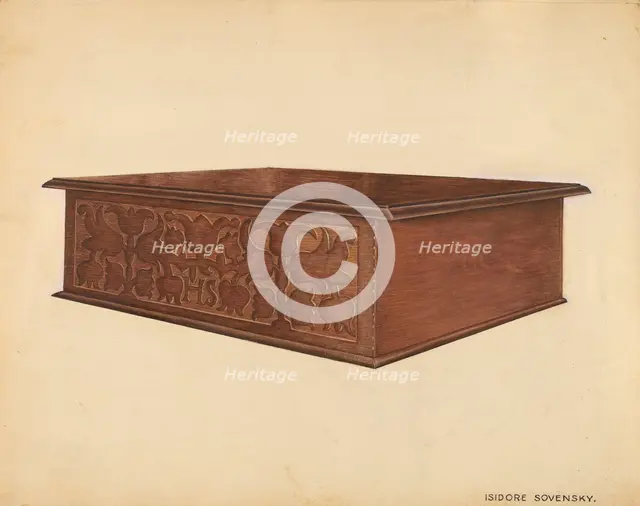 Box, c. 1936. Creator: Isidore Sovensky.