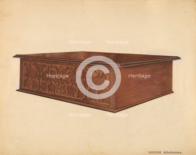 Box, c. 1936. Creator: Isidore Sovensky.