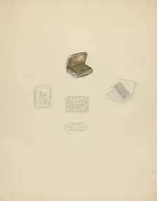 Box, c. 1936. Creator: Sylvia DeZon