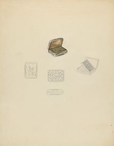 Box, c. 1936. Creator: Sylvia DeZon