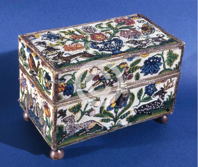 Box (Casket), England, 17th century. Creator: Unknown.